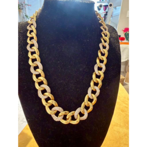 18K Necklace Size 18 Yellow Gold 59g